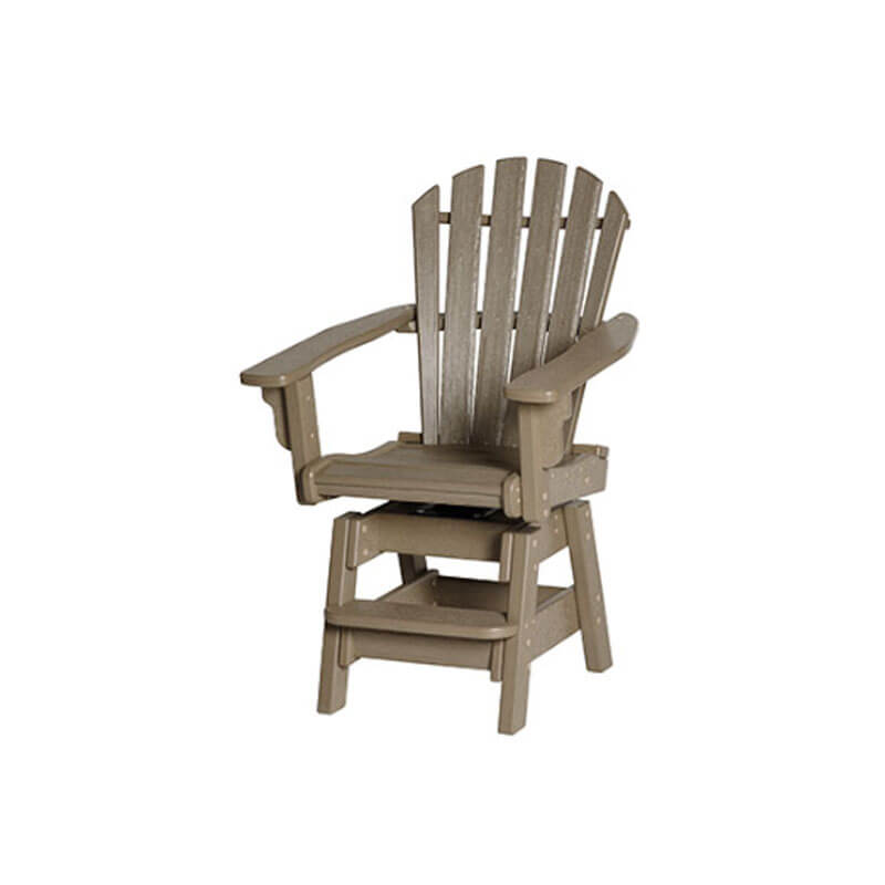 Coastal Swivel Counter Chair